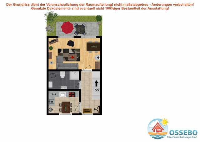 Ferienhaus in Boltenhagen - Neues Urlauberdorf Hs. 30 c - Bild 23