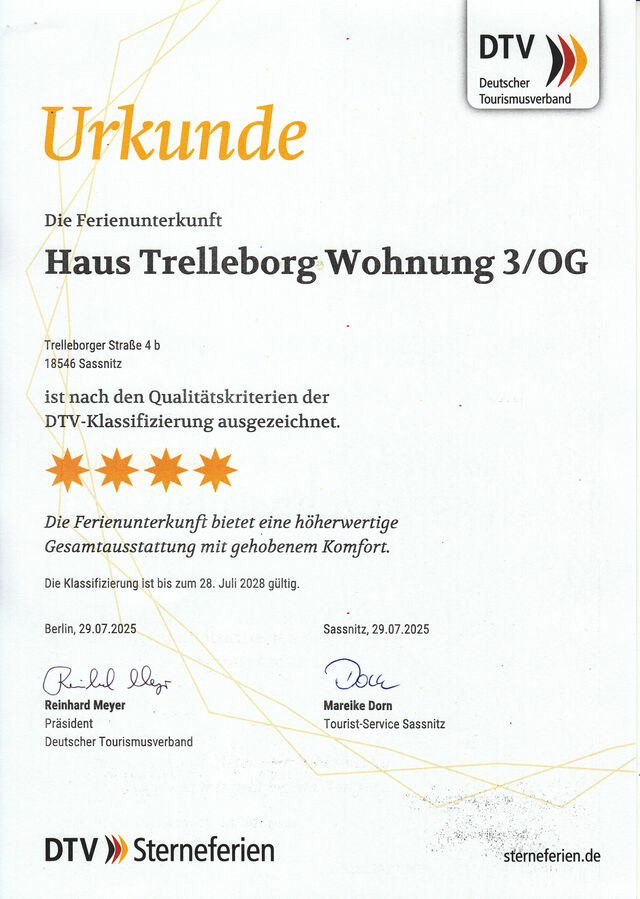 Ferienwohnung in Sassnitz - Ferienhaus Trelleborg, Wohnung 3 - Bild 17