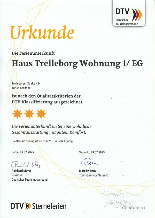 Ferienwohnung in Sassnitz - Ferienhaus Trelleborg, Wohnung 1 Meerblick - Bild 14